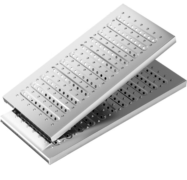 清苑不锈钢沟盖板展示